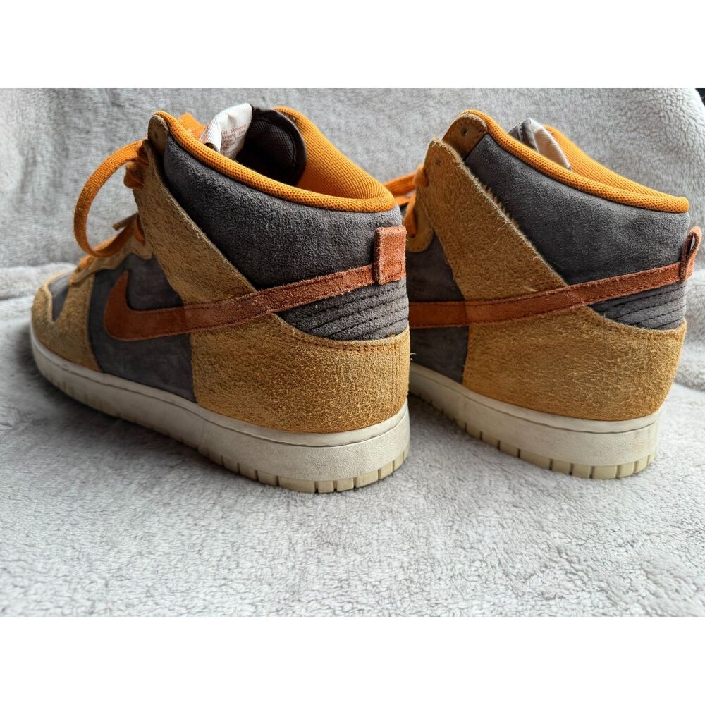 Nike Dunk High PRM "Dark Russet / Dark Curry" (DD1401-200) - Men's Size 12